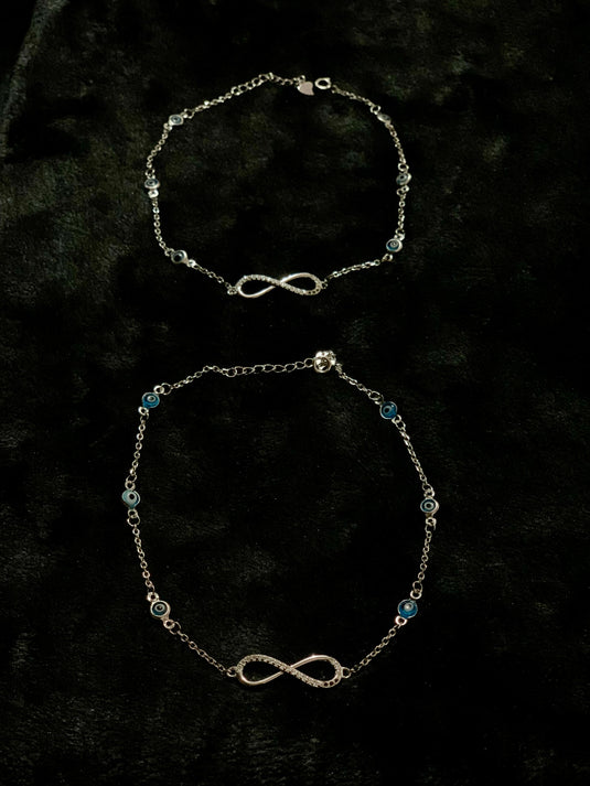 Traditional Silver Anklet for Women – Available in Single Piece & Pair