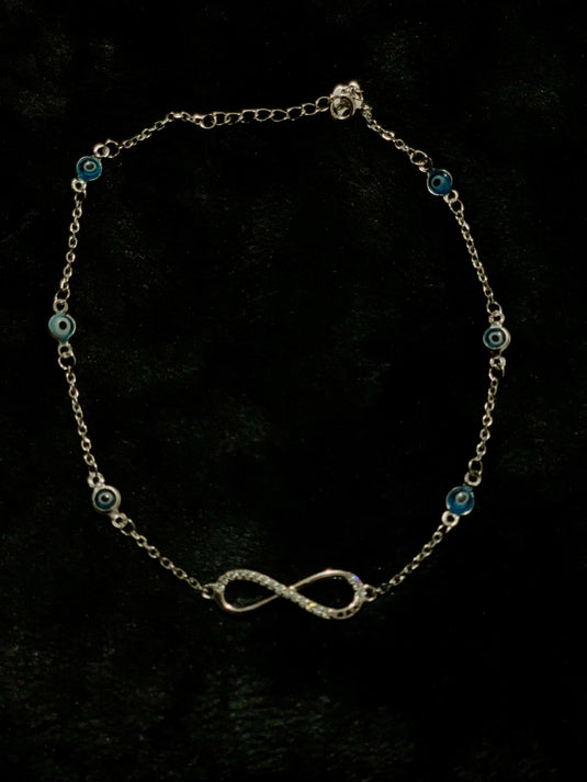 Traditional Silver Anklet for Women – Available in Single Piece & Pair