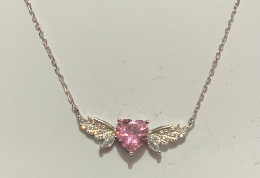 Floral Silver Chain Pendant for Women – Elegant & Feminine Design